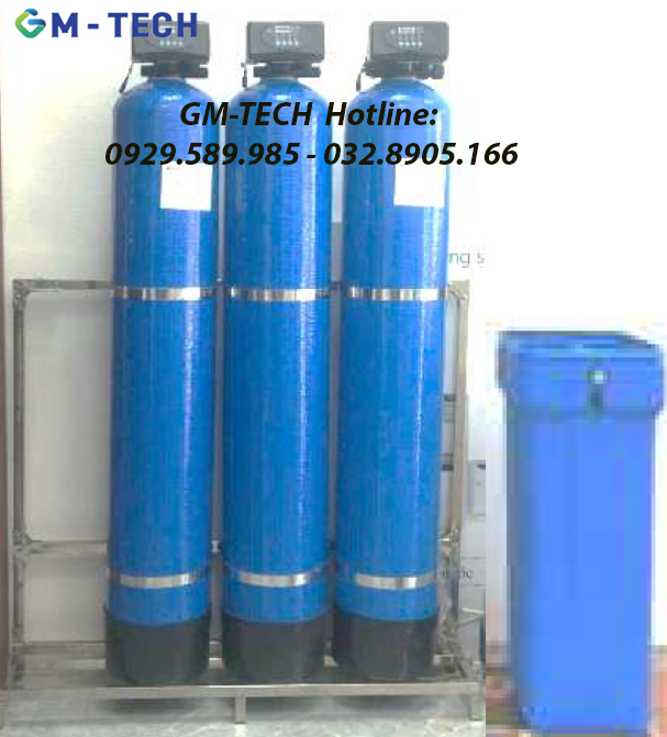 Lọc tổng 4 cấp cột composite, làm mềm nước